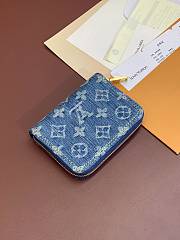 Louis Vuitton Denim Wallet M82957-11*8.5*2CM - 4