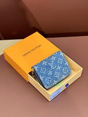 Louis Vuitton Denim Wallet M82957-11*8.5*2CM - 3
