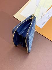Louis Vuitton Denim Wallet M82957-11*8.5*2CM - 2