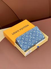 Louis Vuitton Denim Wallet M82958-19.5*10.5*2.5CM - 5