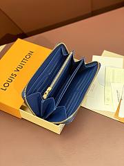 Louis Vuitton Denim Wallet M82958-19.5*10.5*2.5CM - 4