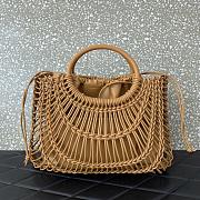Valentino Allknots Woven Leather Shopper- 38x34x7cm - 4