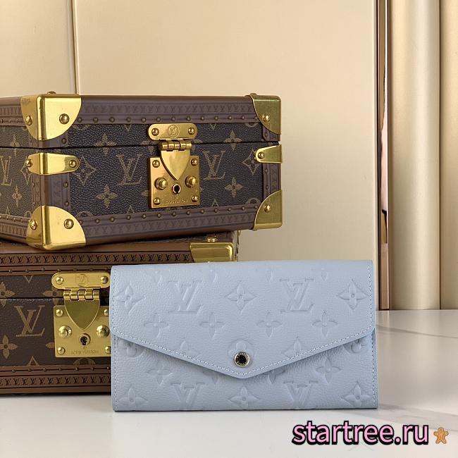 Louis Vuitton Wallet Blue M82257 - 1