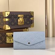 Louis Vuitton Wallet Blue M82257 - 1