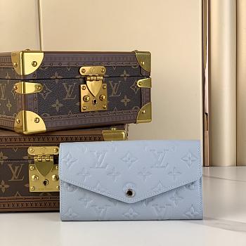 Louis Vuitton Wallet Blue M82257