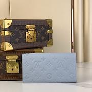 Louis Vuitton Wallet Blue M82257 - 4