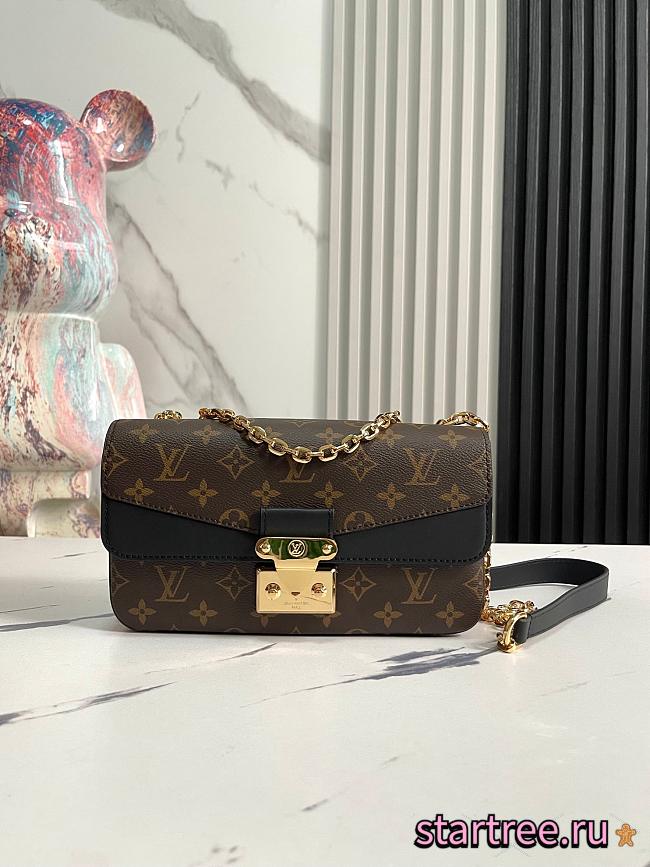 Louis Vuitton | Marceau Chain Handbag Black M46126 - 1