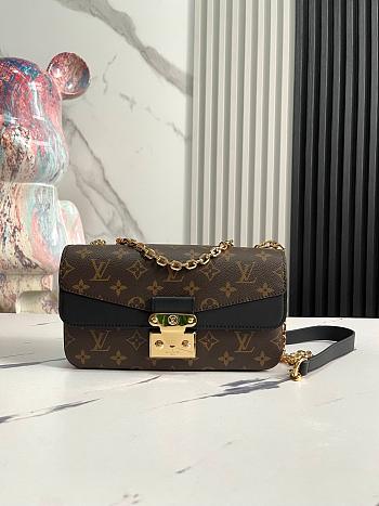 Louis Vuitton | Marceau Chain Handbag Black M46126