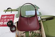 Gucci Jackie 1961 Small Shoulder Bag Black - 810232 - 28x19x4.5cm - 3