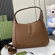 Gucci Jackie 1961 large shoulder bag Brown-35x32x5.5cm - 2
