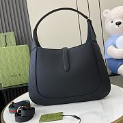 Gucci Jackie 1961 Large shoulder bag Black-35x32x5.5cm - 3