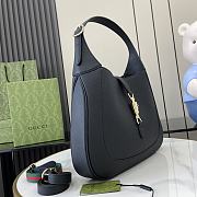 Gucci Jackie 1961 Large shoulder bag Black-35x32x5.5cm - 4