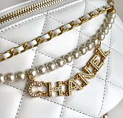Chanel Waist Bag White-17x24 X 11cm - 4