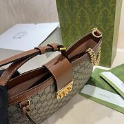 Gucci Padlock GG Medium Shoulder Brown Bag-32.5cm - 5