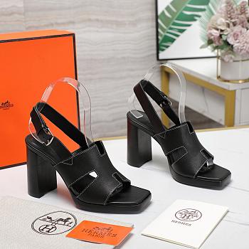 HERMES Heeled Sandals 002