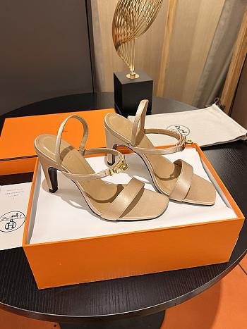 HERMES Heeled Sandals 004