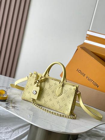 Louis Vuitton OnTheGo East West Handbag Yellow M11273