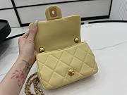 Chanel 24S Classic Flap Bag Yellow-11.5*17*5cm - 5