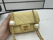 Chanel 24S Classic Flap Bag Yellow-11.5*17*5cm - 4