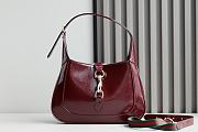 Gucci Jackie Small Shoulder Bag Red - 636709 - 28x19x4.5cm - 1