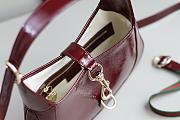 Gucci Jackie Small Shoulder Bag Red - 636709 - 28x19x4.5cm - 2
