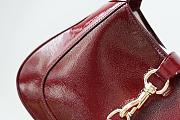 Gucci Jackie Small Shoulder Bag Red - 636709 - 28x19x4.5cm - 3