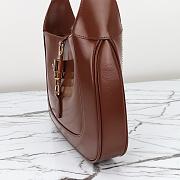 Gucci Jackie Small Shoulder Bag Brown - 636709 - 28x19x4.5cm - 4