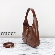 Gucci Jackie Small Shoulder Bag Brown - 636709 - 28x19x4.5cm - 3
