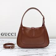 Gucci Jackie Small Shoulder Bag Brown - 636709 - 28x19x4.5cm - 2