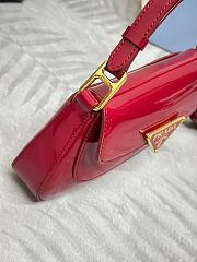 Prada Patent leather shoulder bag Red-22.5cm - 5
