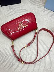 Prada Patent leather shoulder bag Red-22.5cm - 3