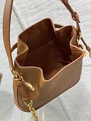 Dior Medium C'est Bag Golden Saddle CD-Embossed Calfskin-24cm - 5