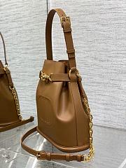 Dior Medium C'est Bag Golden Saddle CD-Embossed Calfskin-24cm - 3
