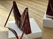 GIVENCHY | Small Cut Out Bag In Wine - BB50GT - 27x27x6cm - 5