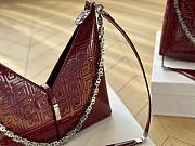 GIVENCHY | Small Cut Out Bag In Wine - BB50GT - 27x27x6cm - 2