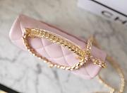 Chanel Mini Flap Bag With Top Handle AS4847 Pink - 12 × 19 × 6 cm - 5