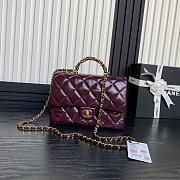 Chanel Mini Flap Bag with Top Handle-25cm - 1