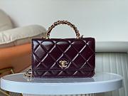Chanel 24B Woc In Shiny Leather-19cm - 1