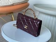 Chanel 24B Woc In Shiny Leather-19cm - 3