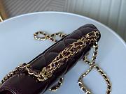 Chanel 24B Woc In Shiny Leather-19cm - 5