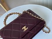 Chanel 24B Woc In Shiny Leather-19cm - 6