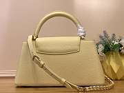Louis Vuitton Capucines East-West MM Yellow 33cm - 4