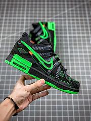 Nike Air Rubber Dunk Off-White Green Strike - 4