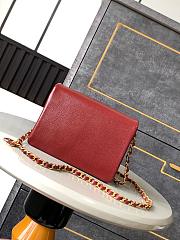 Chanel Small Flap Bag Grained Shiny Calfskin & Gold-Tone Metal 13 x 17.5 x 6 cm - 2