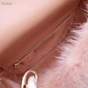 Christian Lady Dior Mini Bag Pink-17cm*15cm*5cm - 5