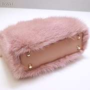 Christian Lady Dior Mini Bag Pink-17cm*15cm*5cm - 4