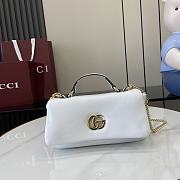GUCCI GG Milano small top handle bag White-26cm x 14cm x 6cm - 1