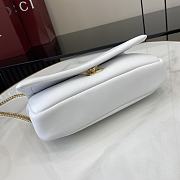 GUCCI GG Milano small top handle bag White-26cm x 14cm x 6cm - 3