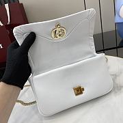 GUCCI GG Milano small top handle bag White-26cm x 14cm x 6cm - 5