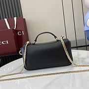 GUCCI GG Milano small top handle bag Black-26cm x 14cm x 6cm - 4